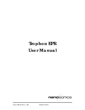 Trophon Log Sheet  Form