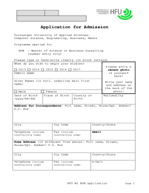 Bcm Hostel Application 21  Form