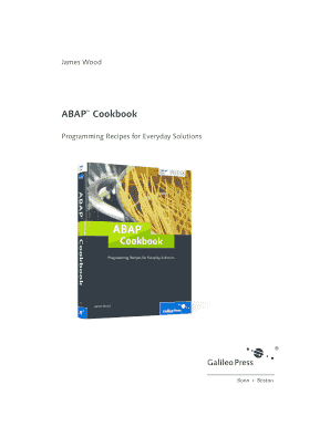 Abap Cookbook PDF  Form