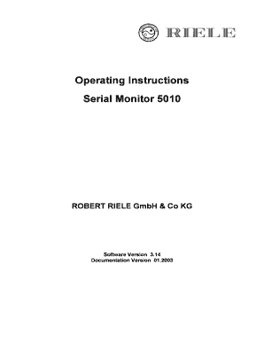 Photometer 5010 User Manual  Form