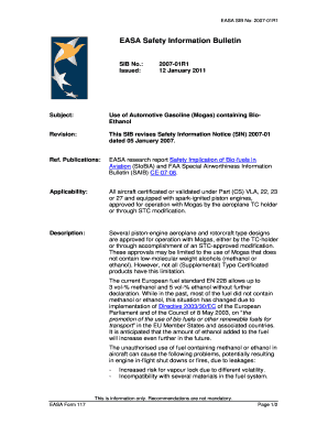 Airworthiness Directive Compliance Record Template  Form