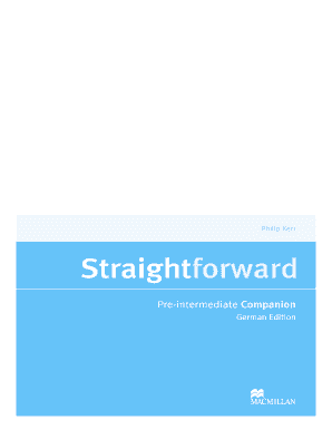 Straightforward Pre Intermediate Student&#039;s Book PDF  Form