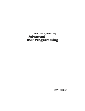 Bsp Programming Form