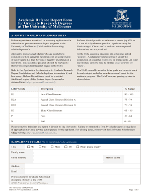 Referee Report Sample for Academic  Form