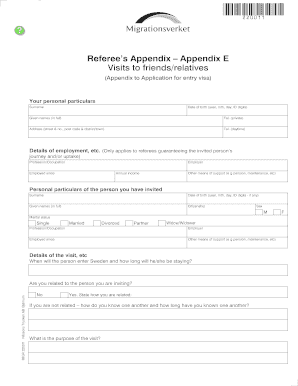 Personbevis PDF  Form