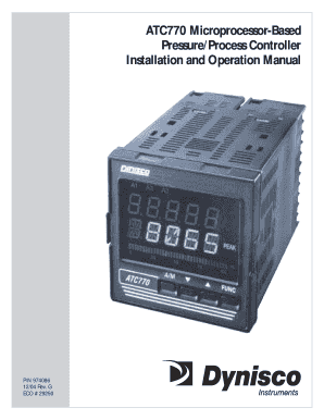 Dynisco Upr800  Form