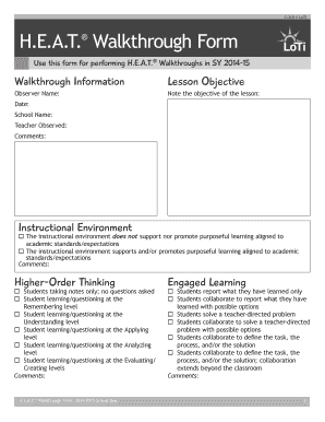 H E a T Walkthrough Form CacheFly