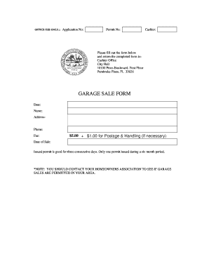 City of Pembroke Pines Permit Search  Form