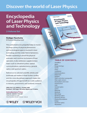 Encyclopedia of Physics PDF  Form