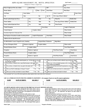  Aspen Square Apartments Tallahassee Online Application 2012-2024