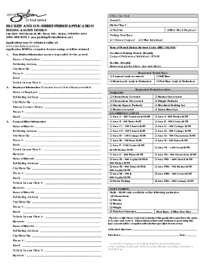  FACILITY and on STREET PERMIT APPLICATION City of Salem Cityofsalem 2013-2024