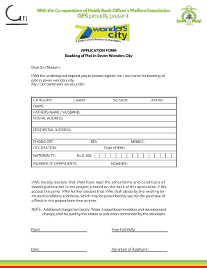 Gfs File Verification  Form