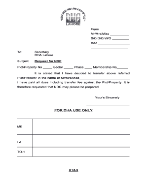 Ndc Membership Form