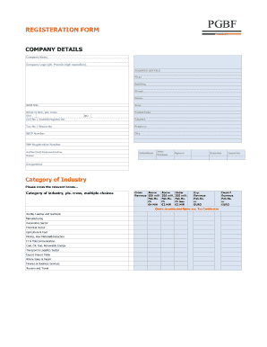 Business Forum Membership Form