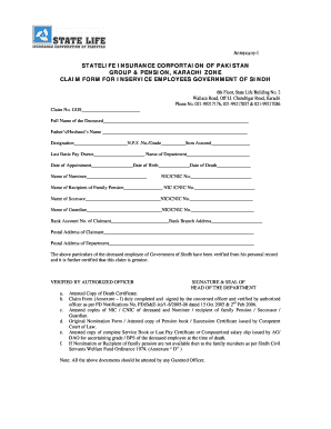 State Life Loan Application Form