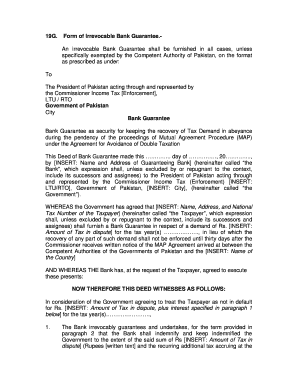 Form 19g Download