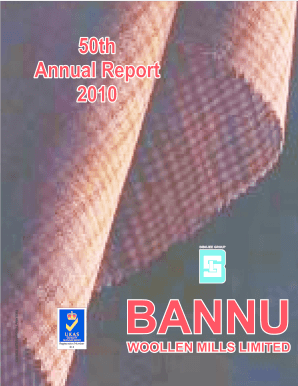 Download Report Bannu Woollen Mills Limited  Form