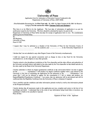 Dandekar College Palghar Admission Form