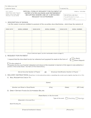 Omb No 1530 0028 Form