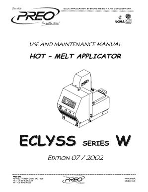 Eclyss Tratto Manual  Form