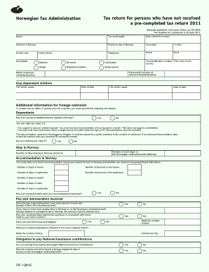 Rf 1281  Form