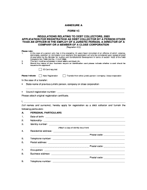 Form 1c Irda Download