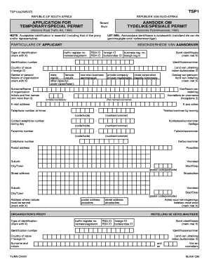 Tsp1 Form