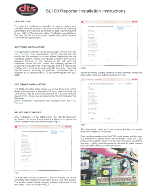 Dts Gate Motor Manual  Form