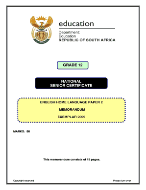 Grade 11 Sepedi Paper 2 PDF  Form