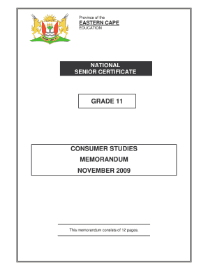 Grade 11 Past Exam Papers and Memos Eastern Cape  Form