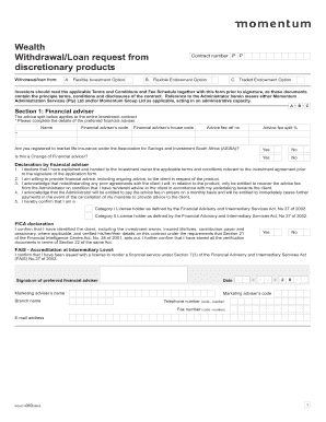 Momentum Forms