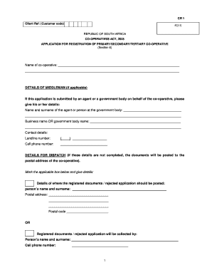 Cr1 Form Download