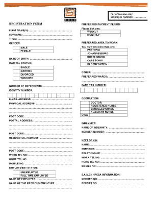 Smab Online Registration  Form