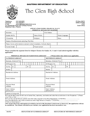 Gokomere High School Online Application  Form