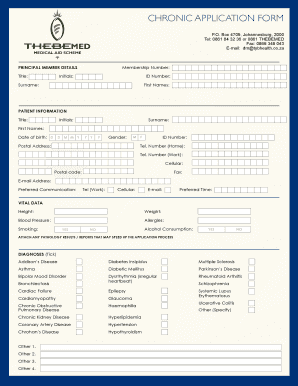 Thebemed Application Form