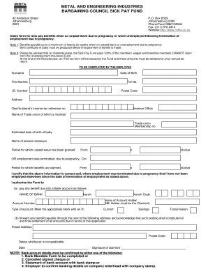Mibco Provident Fund Claim Forms PDF
