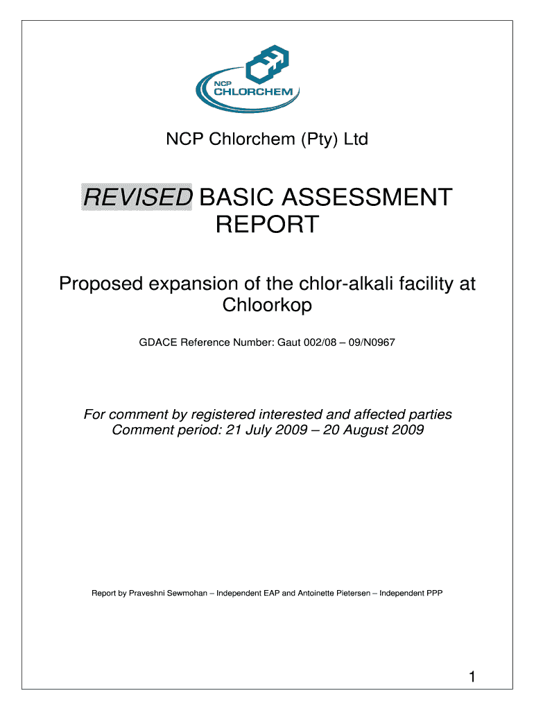 Ncp Chlorchem Application Form