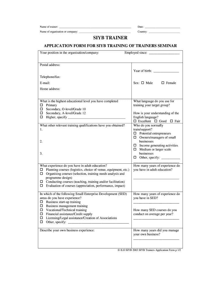 Syib  Form