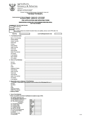 Puc Application Form