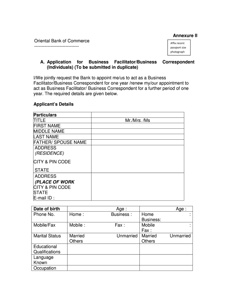 Pnb Csp Application Form PDF