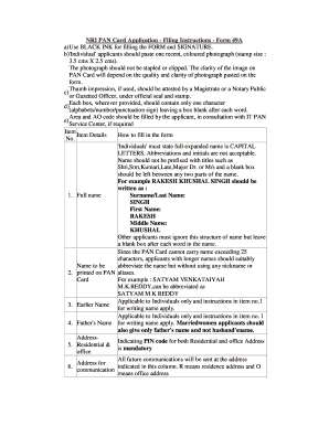 49a Form Download