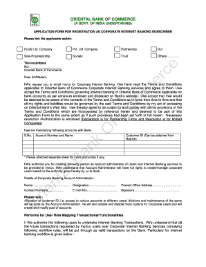 Obc Bank Statement PDF  Form