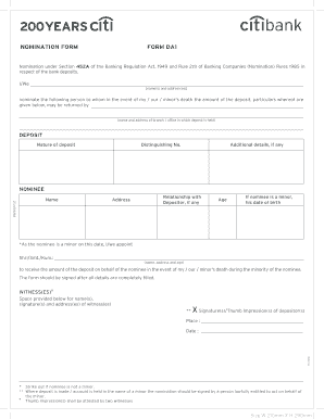 Sbi Da1 Form