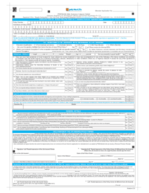 Pnb Metlife Good Health Declaration Form