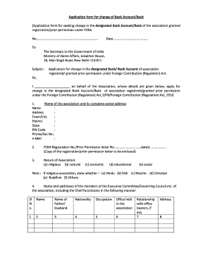 Request Letter to Bank Manager to Change Mobile Number in English PDF  Form