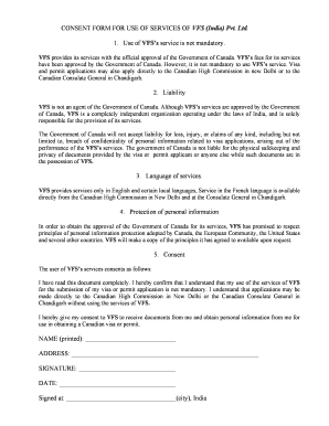  Consent Letter for Oci Application 2007-2024