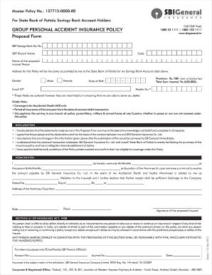 Sbi Pai Form