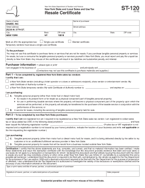 St 120 Form