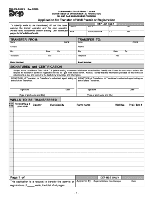 Pa Dep 5500 Pm Ogo010 Fill in  Form