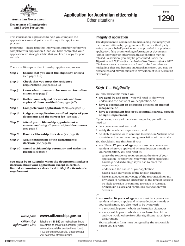  Online Forms Immigration and Citizenship Department of Home 2014